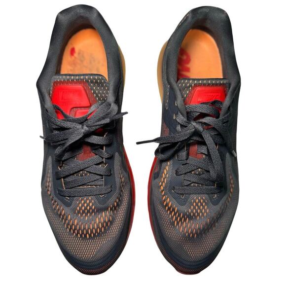 Nike Air Max 2014 Sneakers Men’s Running Shoes Anthracite Orange Gray Size 11 main image 7
